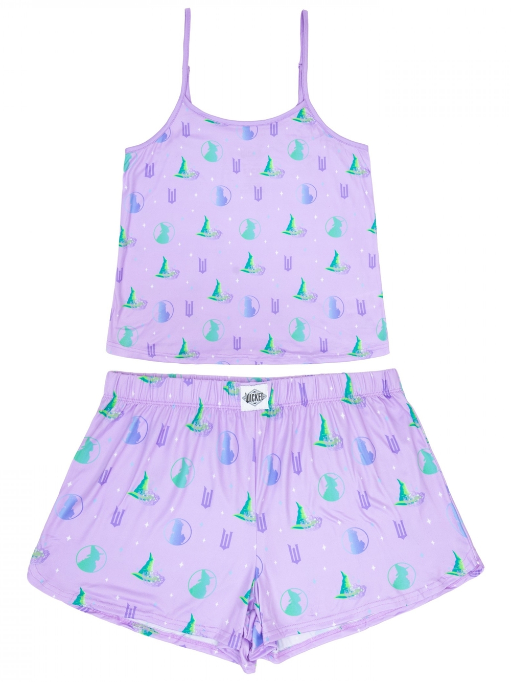 2pc Wicked Glinda Tank & Shorts Pajama Set (Glinda Set)